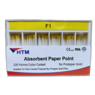 HTM  Dent -Protaper Paper Point (GOLD)